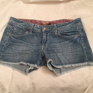 Paige denim jean shorts